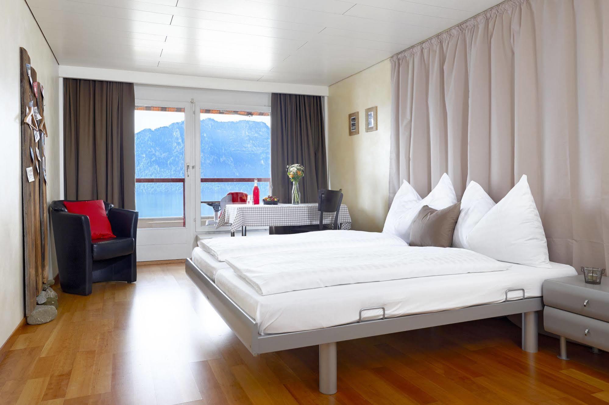Alpenblick Weggis - Panorama & Alpen Chic Hotel Zewnętrze zdjęcie